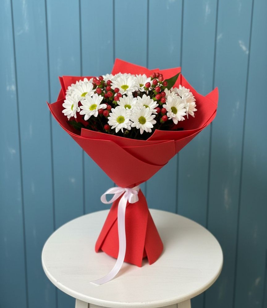 Букет цветов из: Хризантемы в Пшехской