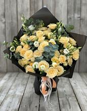 Букет цветов из:  Розы и Лизиантусы в Пшехской