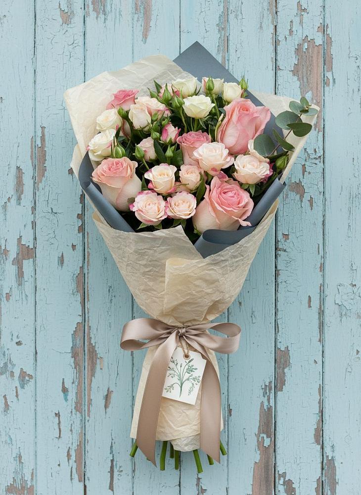 Букет цветов из: Розы в Пшехской