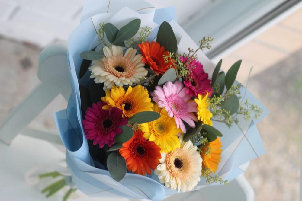 Букет цветов из: Герберы в Пшехской