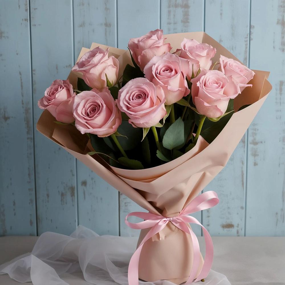 Букет цветов из: Розы в Пшехской