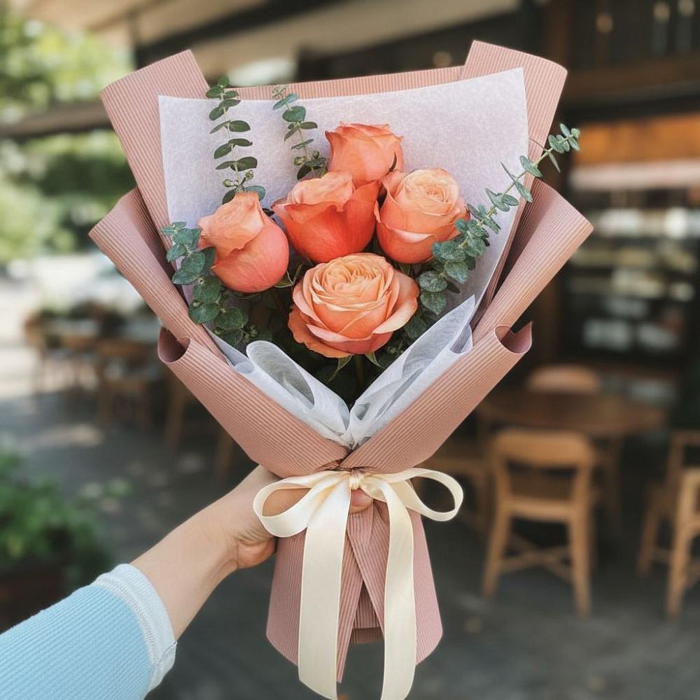 Букет цветов из: Розы в Пшехской