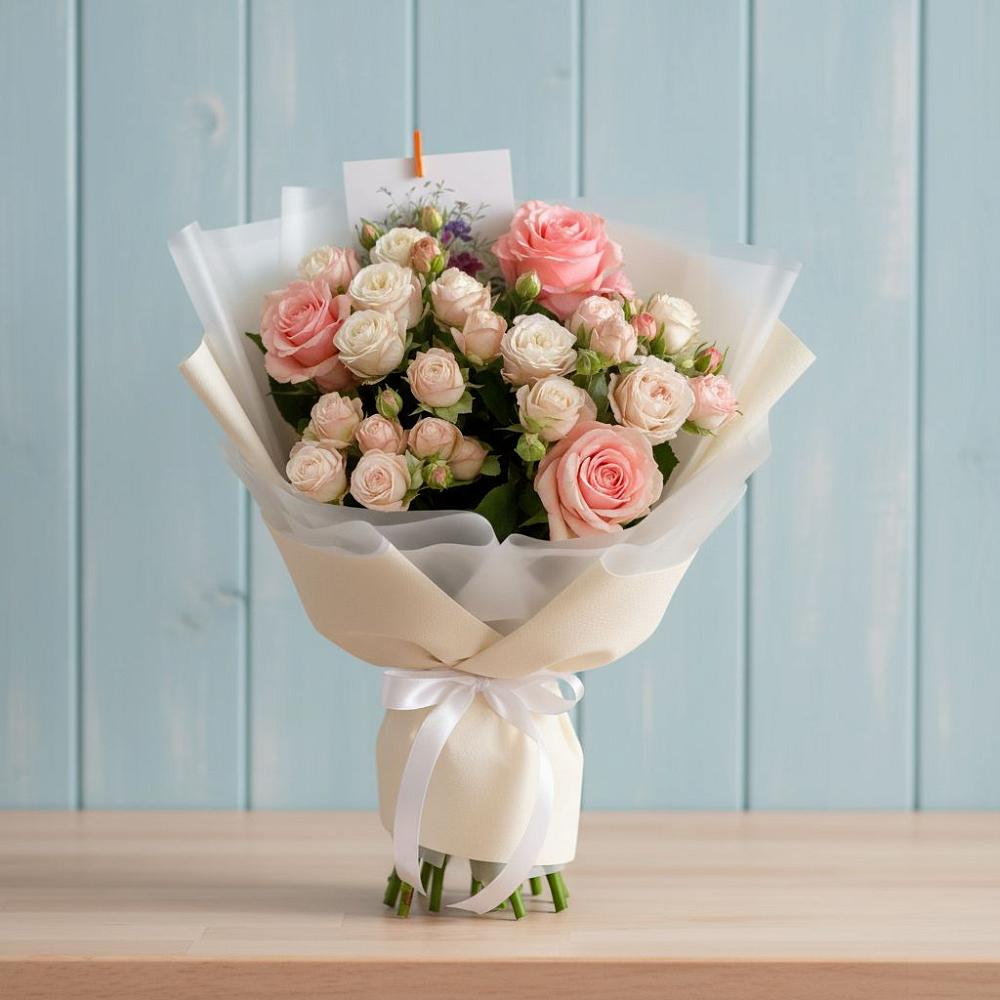 Букет цветов из: Розы в Пшехской