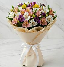 Букет цветов из:  Альстромерии в Пшехской