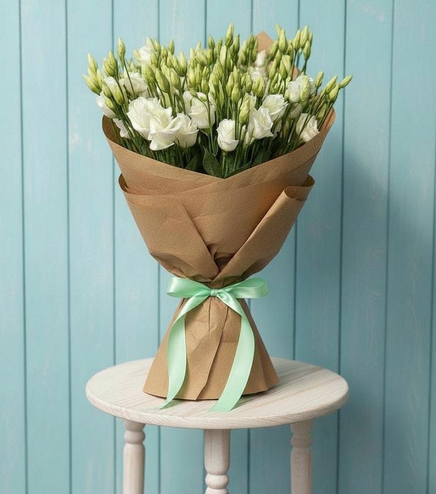 Букет цветов из: Лизиантусы в Пшехской