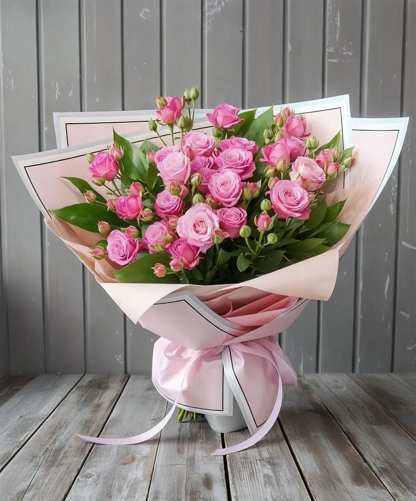 Букет Розовый кустик в Пшехской