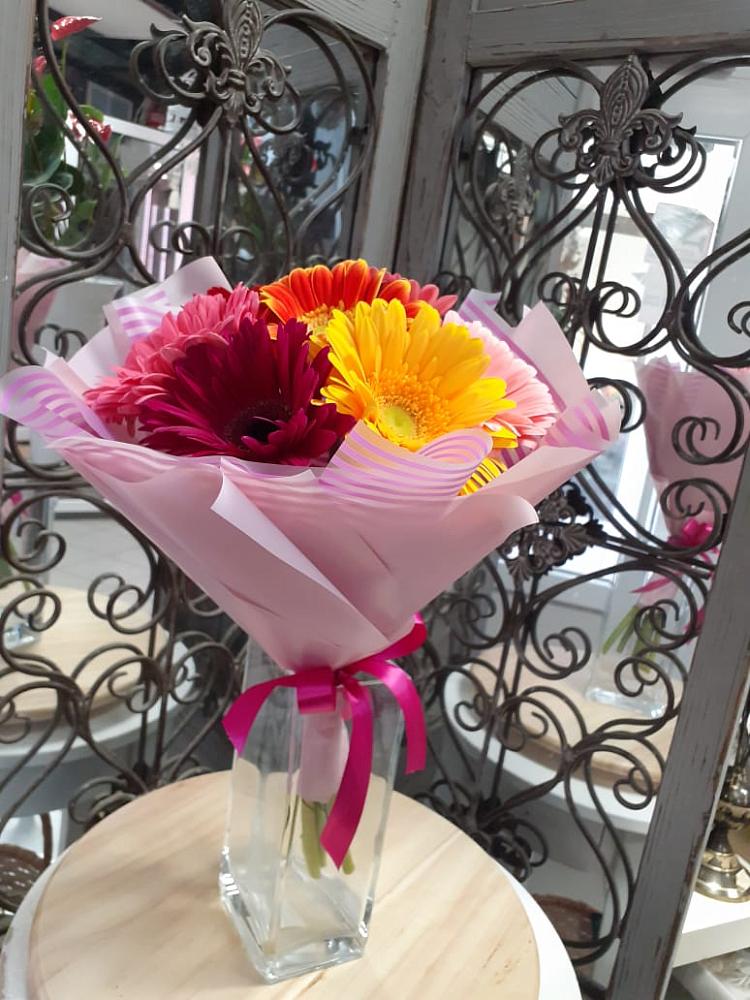 Букет цветов из: Герберы в Пшехской