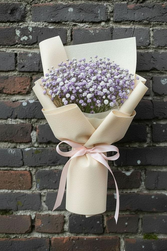 Букет цветов из: Гипсофила в Пшехской