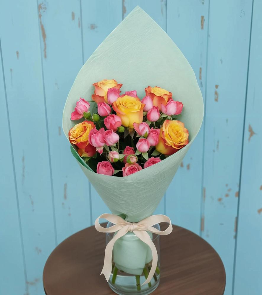 Букет цветов из: Розы в Пшехской