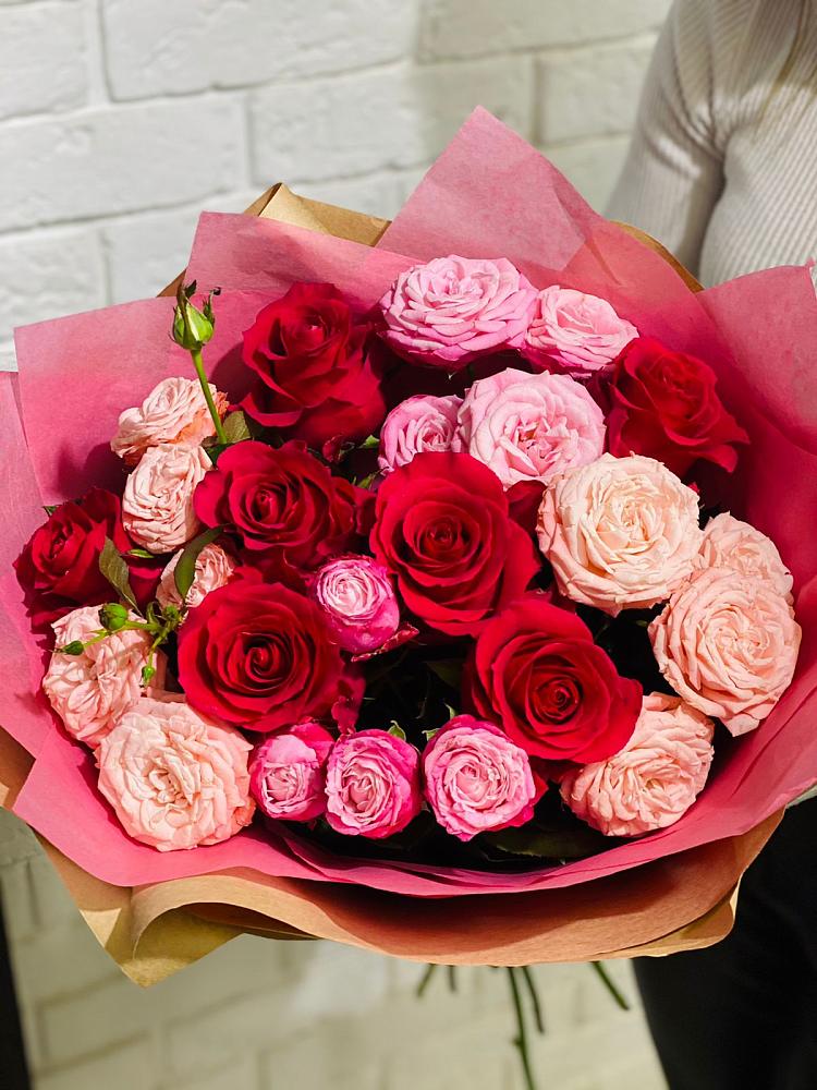 Букет цветов из: Розы в Пшехской