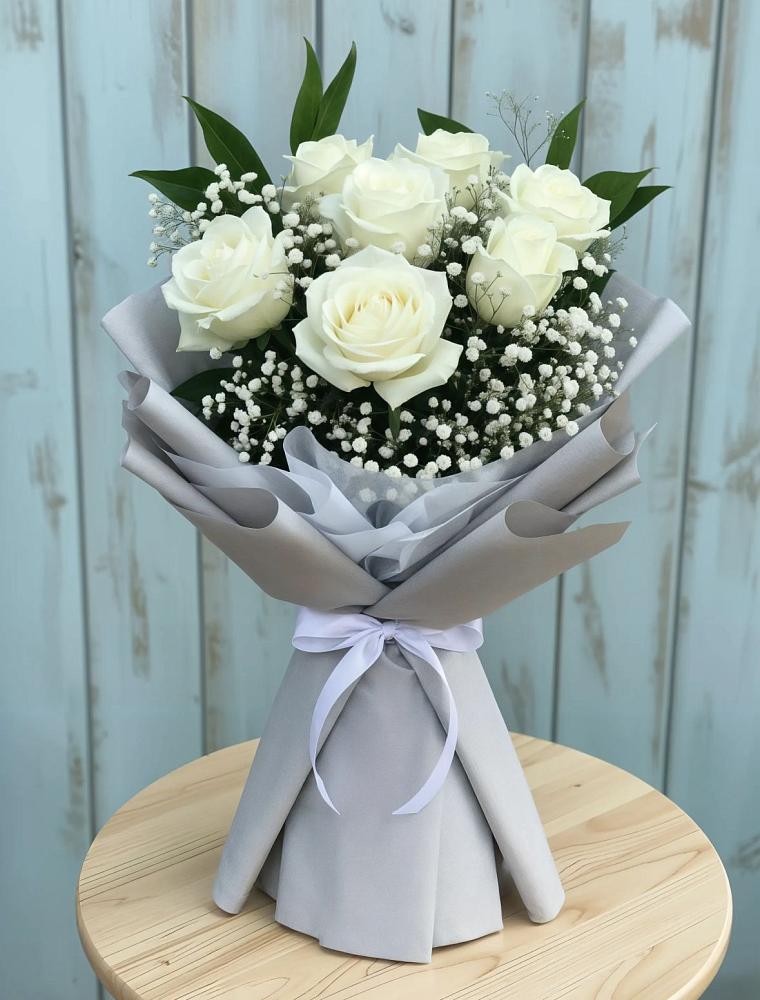 Букет цветов из: Розы в Пшехской