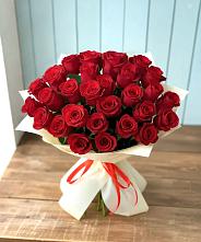 Букет 29 Красных роз в Пшехской