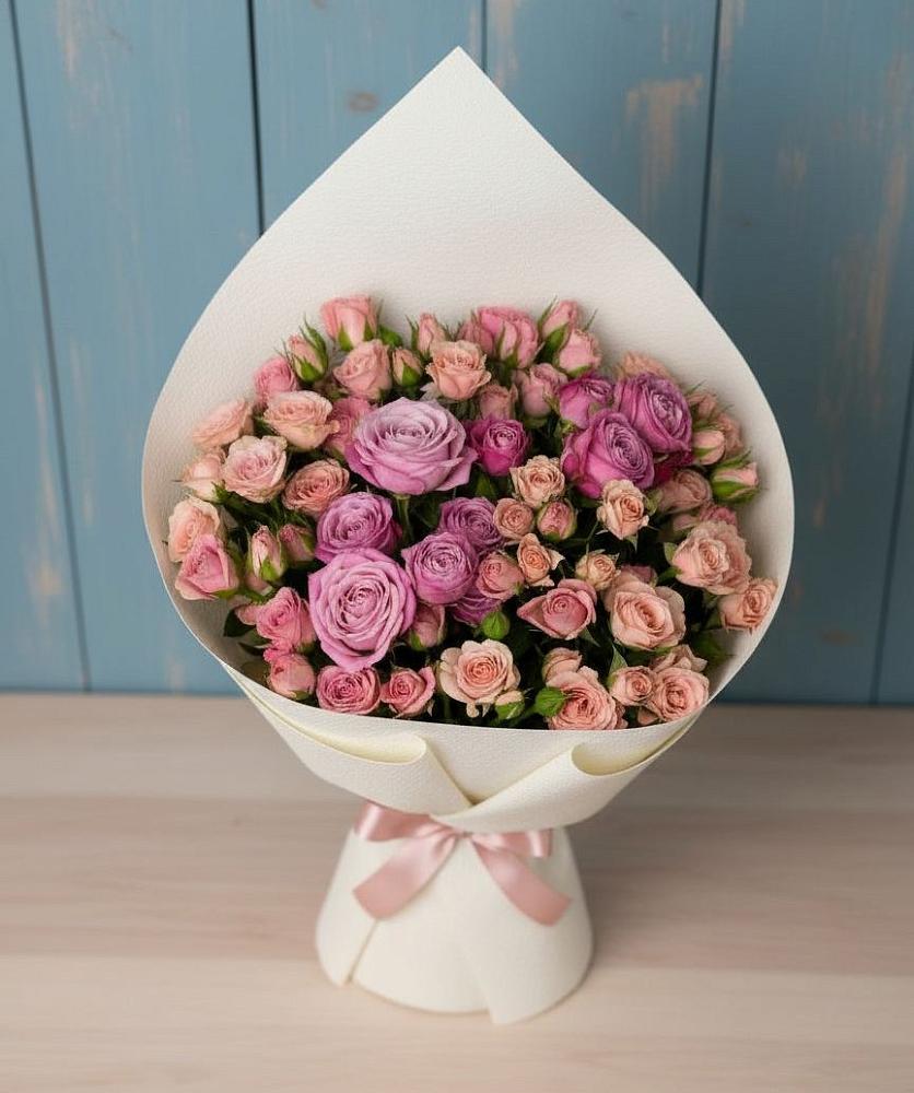 Букет цветов из: Розы в Пшехской