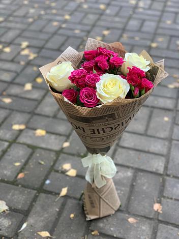 Букет цветов из: Розы в Пшехской