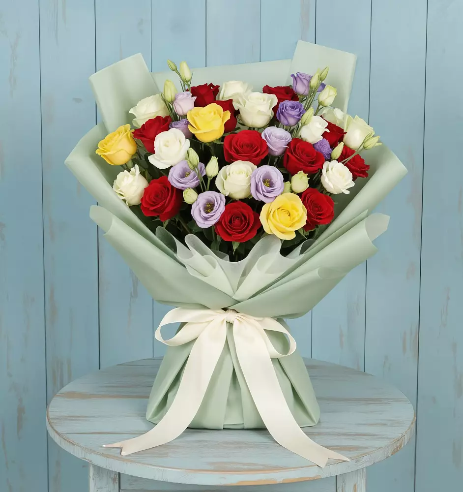 Букет цветов из: Розы в Пшехской