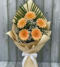 Букет цветов из:  Герберы в Пшехской